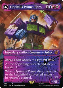 Карта Optimus Prime, Hero // Optimus Prime, Autobot Leader bot/27/en фото