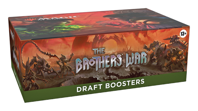 Дисплей драфт бустерів випуску The Brothers' War &ndash; Magic: The Gathering &mdash; фото товару