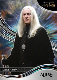 Колекційна карта Lucius Malfoy &mdash; 2026 Kakawow Aura Harry Potter 25th Anniversary kaw/ahp/b-23 фото