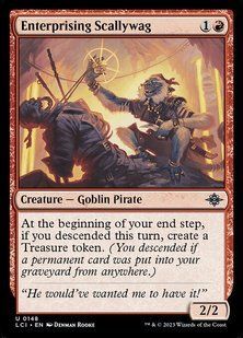 Enterprising Scallywag &mdash; Magic: The Gathering, The Lost Caverns of Ixalan #148, Foil, English &mdash; фото товару