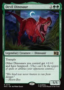 Карта Devil Dinosaur &mdash; фото товару
