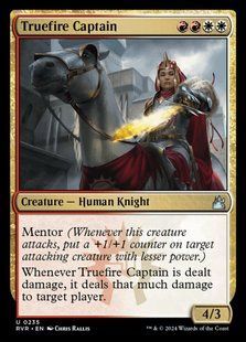 Truefire Captain &mdash; Magic: The Gathering, Ravnica Remastered #235, Foil, English &mdash; фото товару