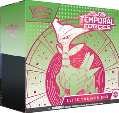 Набір тренера ETB (Elite Trainer Box) Iron Leaves випуску Temporal Forces - Pokémon TCG: Scarlet & Violet pkm-tef-02 фото