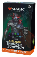 Колода формату Командир Grand Larceny випуску Outlaws of Thunder Junction – Magic: The Gathering otj-09 фото