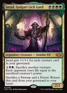 Jarad, Golgari Lich Lord &mdash; Magic: The Gathering, Tarkir: Dragonstorm Commander #293, Non-foil, English &mdash; фото товару