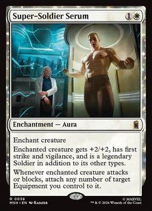Super-Soldier Serum &mdash; Magic: The Gathering, Marvel Super Heroes #38, Non-foil, English &mdash; фото товару