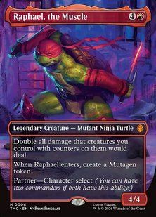 Raphael, the Muscle &mdash; Magic: The Gathering, Teenage Mutant Ninja Turtles Eternal #4, Foil, English &mdash; фото товару