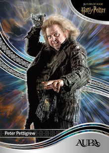 Колекційна карта Peter Pettigrew &mdash; 2026 Kakawow Aura Harry Potter 25th Anniversary kaw/ahp/b-59 фото