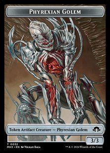 Токен Phyrexian Golem tmh3/32/en фото