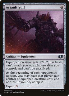 Assault Suit &mdash; Magic: The Gathering, Commander 2014 #53, Non-foil, English &mdash; фото товару