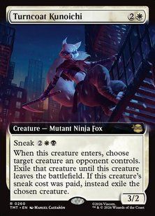 Turncoat Kunoichi &mdash; Magic: The Gathering, Teenage Mutant Ninja Turtles #260, Non-foil, English &mdash; фото товару