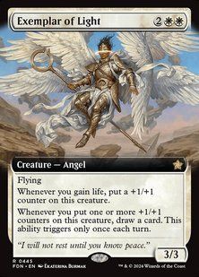 Exemplar of Light &mdash; Magic: The Gathering, Foundations #445, Non-foil, English &mdash; фото товару