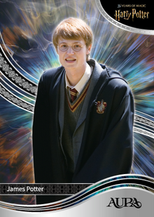 Колекційна карта James Potter &mdash; 2026 Kakawow Aura Harry Potter 25th Anniversary kaw/ahp/b-41 фото