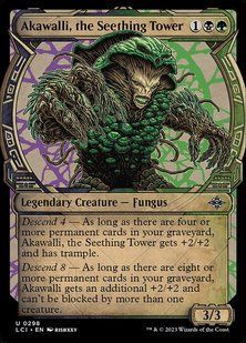 Akawalli, the Seething Tower &mdash; Magic: The Gathering, The Lost Caverns of Ixalan #298, Non-foil, English &mdash; фото товару