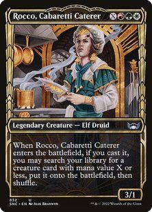 Rocco, Cabaretti Caterer &mdash; Magic: The Gathering, Streets of New Capenna #332, Non-foil, Japanese &mdash; фото товару