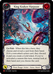 Карта King Kraken Harpoon (SEA #085) - Flesh and Blood High Seas &mdash; фото товару