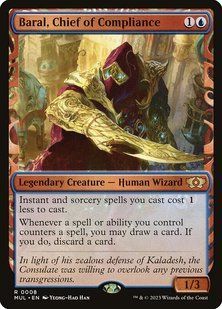 Карта Baral, Chief of Compliance mul/8/en фото