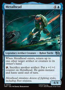 Metalhead &mdash; Magic: The Gathering, Teenage Mutant Ninja Turtles #44, Non-foil, English &mdash; фото товару