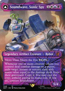 Карта Soundwave, Sonic Spy // Soundwave, Superior Captain bot/28/en фото