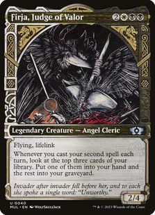 Карта Firja, Judge of Valor mul/40/en/foil фото