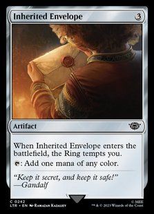 Карта Inherited Envelope &mdash; фото товару