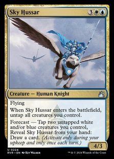 Sky Hussar &mdash; Magic: The Gathering, Ravnica Remastered #224, Non-foil, English &mdash; фото товару
