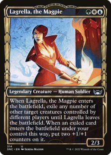 Lagrella, the Magpie &mdash; Magic: The Gathering, Streets of New Capenna #314, Foil, English &mdash; фото товару