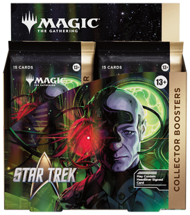 Дисплей колекційних бустерів випуску Star Trek - Magic: the Gathering trk-collector-display фото
