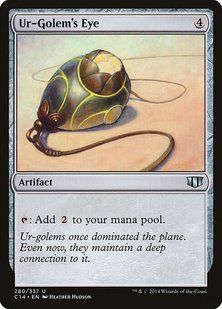 Ur-Golem's Eye &mdash; Magic: The Gathering, Commander 2014 #280, Non-foil, English &mdash; фото товару