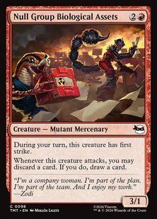 Null Group Biological Assets &mdash; Magic: The Gathering, Teenage Mutant Ninja Turtles #98, Foil, English &mdash; фото товару