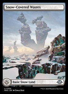 Карта Snow-Covered Wastes mh3/309/en/foil фото