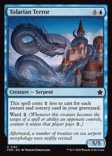 Карта Tolarian Terror fdn/167/en/foil фото