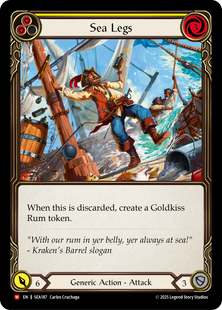 Карта Flesh and Blood Sea Legs (SEA #SEA187) fab/sea/sea187/en/regular фото