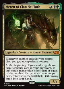 Meren of Clan Nel Toth &mdash; Magic: The Gathering, Tarkir: Dragonstorm Commander #297, Non-foil, English &mdash; фото товару