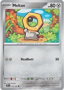 Карта Meltan (TEF #116) - Pokemon TCG Temporal Forces &mdash; фото товару