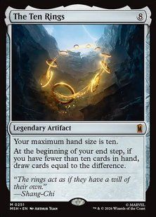 The Ten Rings &mdash; Magic: The Gathering, Marvel Super Heroes #251, Foil, English &mdash; фото товару
