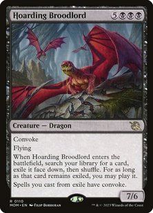 Hoarding Broodlord &mdash; Magic: The Gathering, March of the Machine #110, Non-foil, English &mdash; фото товару