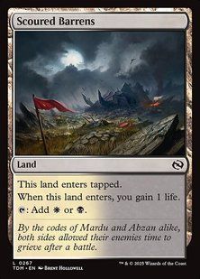Карта Scoured Barrens &mdash; фото товару
