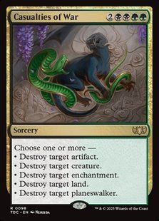 Casualties of War &mdash; Magic: The Gathering, Tarkir: Dragonstorm Commander #98, Non-foil, English &mdash; фото товару