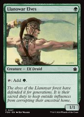 Карта Llanowar Elves fdn/227/en фото