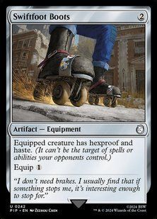 Swiftfoot Boots &mdash; Magic: The Gathering, Fallout #242, Non-foil, English &mdash; фото товару