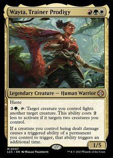 Wayta, Trainer Prodigy &mdash; Magic: The Gathering, The Lost Caverns of Ixalan Commander #7, Foil, English &mdash; фото товару