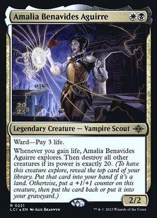 Amalia Benavides Aguirre &mdash; Magic: The Gathering, The Lost Caverns of Ixalan Promos #221s, Foil, English &mdash; фото товару