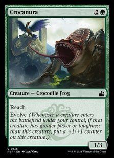 Crocanura &mdash; Magic: The Gathering, Ravnica Remastered #135, Foil, English &mdash; фото товару