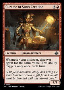 Curator of Sun's Creation &mdash; Magic: The Gathering, The Lost Caverns of Ixalan #141, Non-foil, English &mdash; фото товару