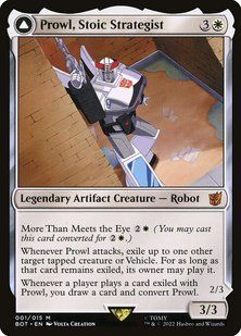 Карта Prowl, Stoic Strategist // Prowl, Pursuit Vehicle bot/1/en/foil фото