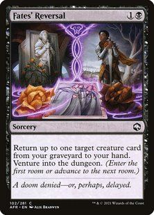 Fates' Reversal &mdash; Magic: The Gathering, Adventures in the Forgotten Realms #102, Foil, English &mdash; фото товару