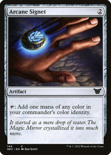 Arcane Signet &mdash; Magic: The Gathering, Neon Dynasty Commander #144, Non-foil, English &mdash; фото товару