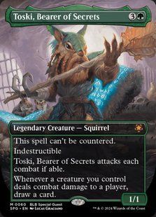 Toski, Bearer of Secrets &mdash; Magic: The Gathering, Special Guests #60, Non-foil, English &mdash; фото товару