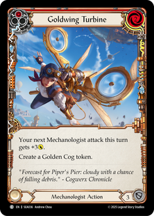 Карта Goldwing Turbine (SEA #036) - Flesh and Blood High Seas &mdash; фото товару